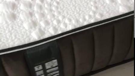 泰国乳胶娜帕蒂卡弹簧床垫实拍视频